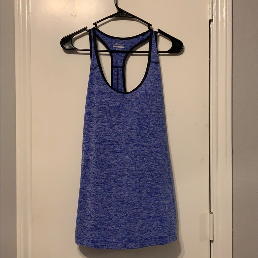 Razor back workout top
